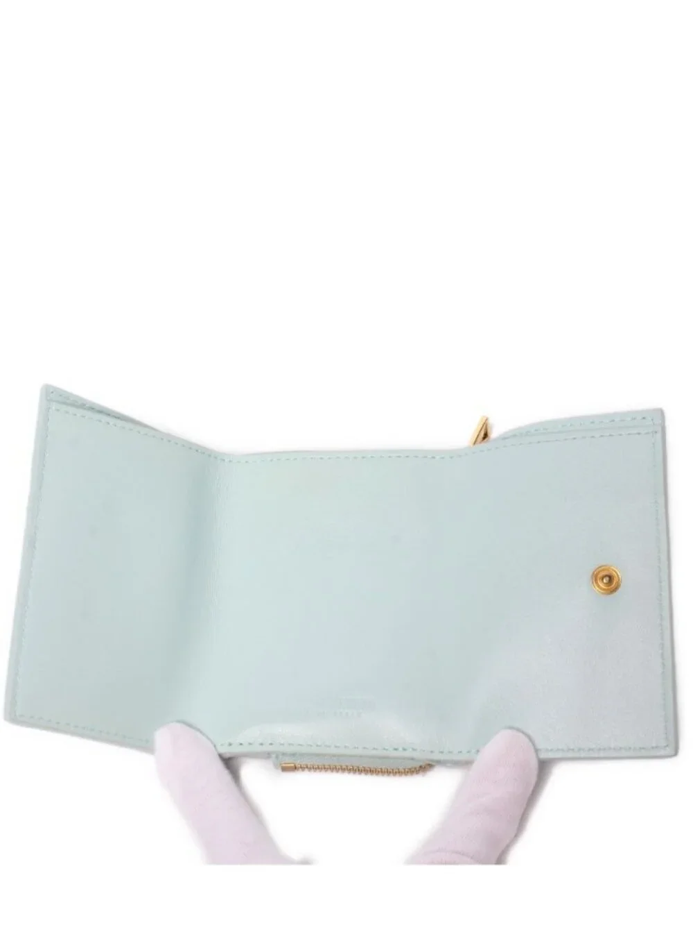 Bottega Veneta Trifold Wallet Intrecciato